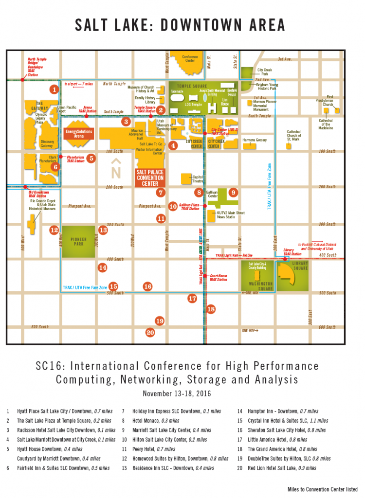 SC16 - Downtown Map